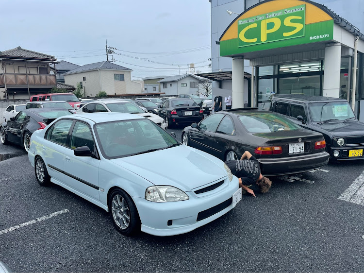 シビックのホイール交換・車高調整・DIY・9月もよろしくお願いしますに関するカスタム事例の投稿画像7枚目