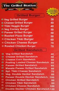 The Grilled Station menu 1