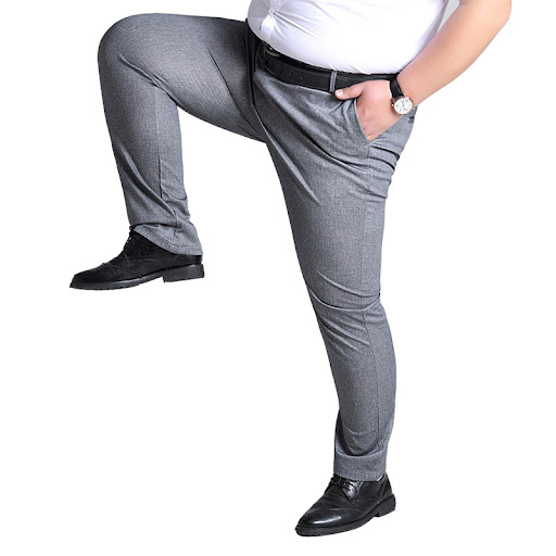Title 8, Fashion Casual Pants High Waist Straight Leg Pa...