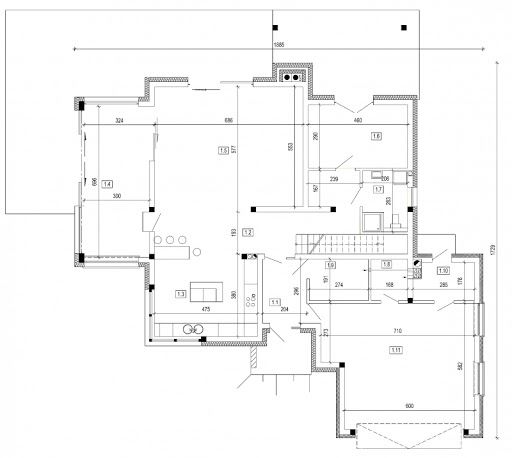 DN 131 - Rzut parteru