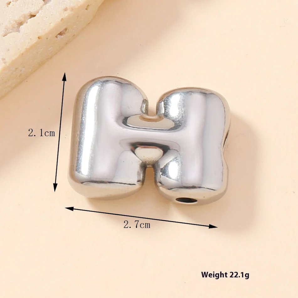Créez des Bijoux Uniques avec les Lettres à Bulles 26 – Moulage Individuel de Pendentifs Personnalisés pour un Style Unique