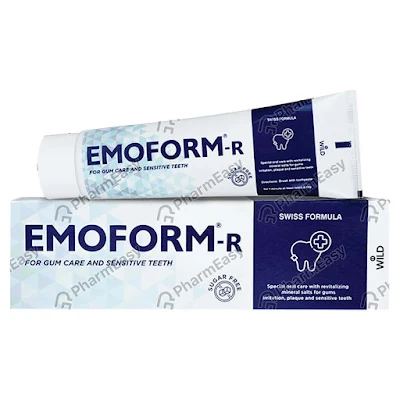 Emoform R Tooth Paste 5%w/w 150gm