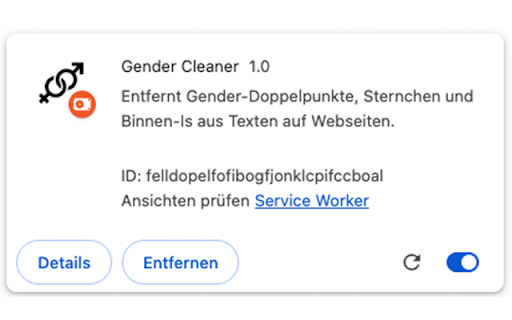 Gender Cleaner