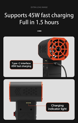 Title 8, Bežični ručni mini ventilator za prašinu, super...