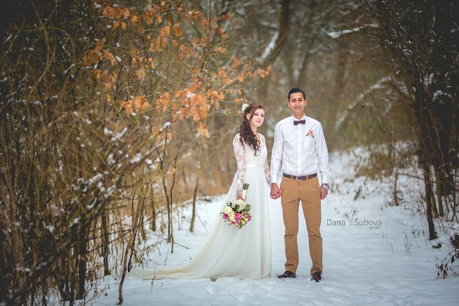 結婚式の写真家Dana Šubová (ubov)。2017 2月4日の写真