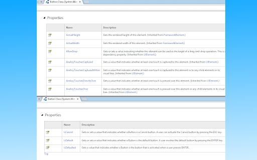 Hide MSDN Inherited Members