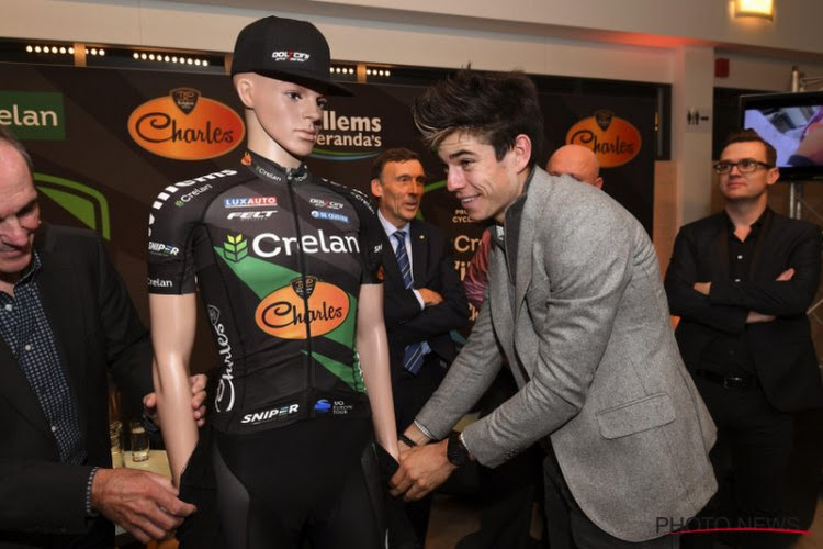 Van Aert stelt Crelan-Charles voor: "De Ronde en Parijs-Roubaix zijn doelen"