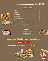 Kerala Oottupura menu 3