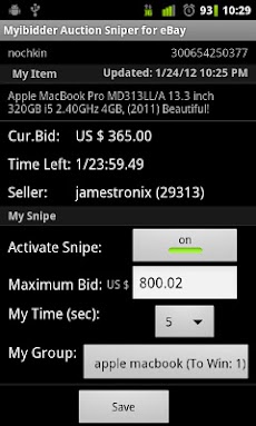 Myibidder Auction Sniper for eBay Proのおすすめ画像2