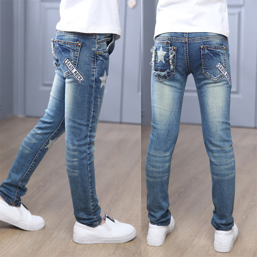 Title 3, Girls mid-rise jeans with stretch for comfort ...