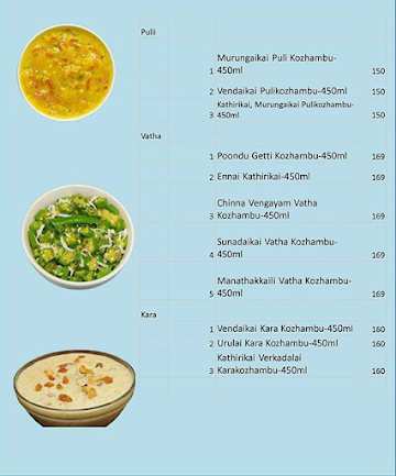 Shero Home Food - Chettinad menu 