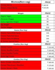 The Foodish Point menu 3