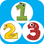 Cover Image of ダウンロード Flash Cards Numbers For Kids 1.01 APK