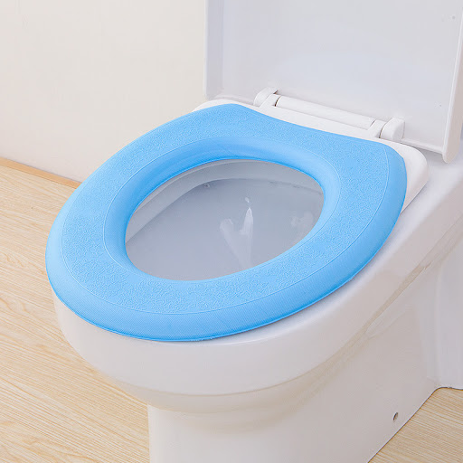 Title 4, Silicone Toilet Pad Paste EVA Soft Pad, Waterpr...