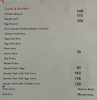 Alna South Indian Family Restaurant menu 7