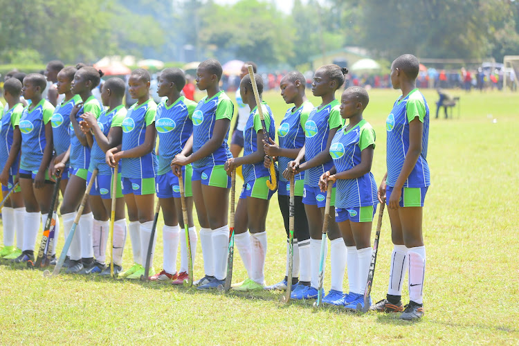 Nyamira Girls hockey team