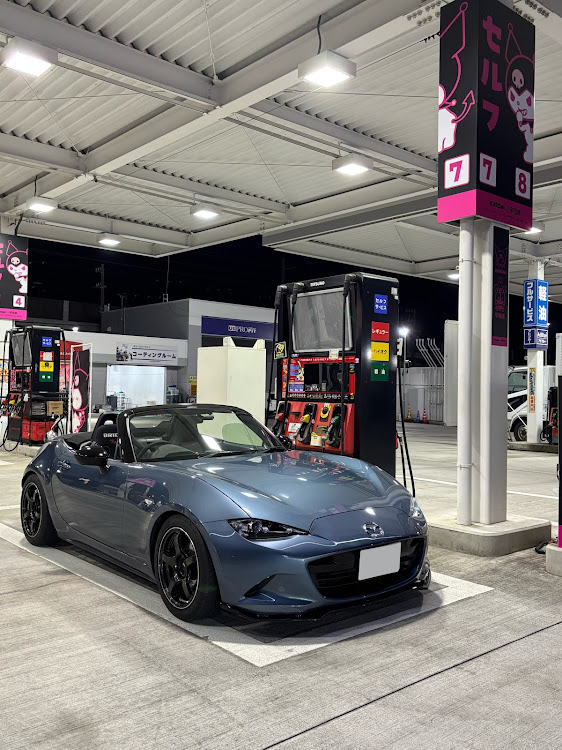 ロードスターのNDロードスター・コーティング・ガソリンスタンド・クロミちゃん・クロミちゃんガソリンスタンドに関するカスタム事例の投稿画像1枚目