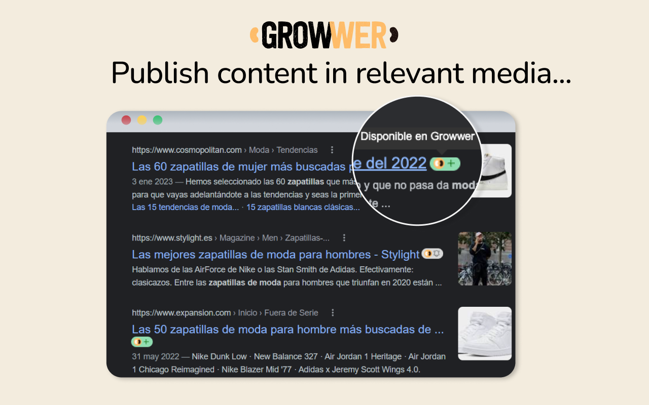 Growwer | Link building and PR in seconds Preview image 0