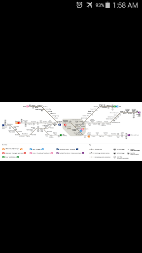 Manchester Metro Map