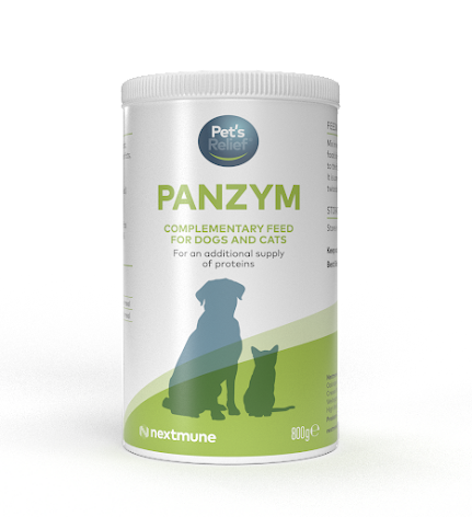 Panzym fr Hund & Katt, 800gr, 1st burk