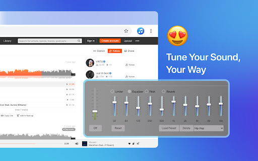 Bass Boost & Audio EQ Amplifier