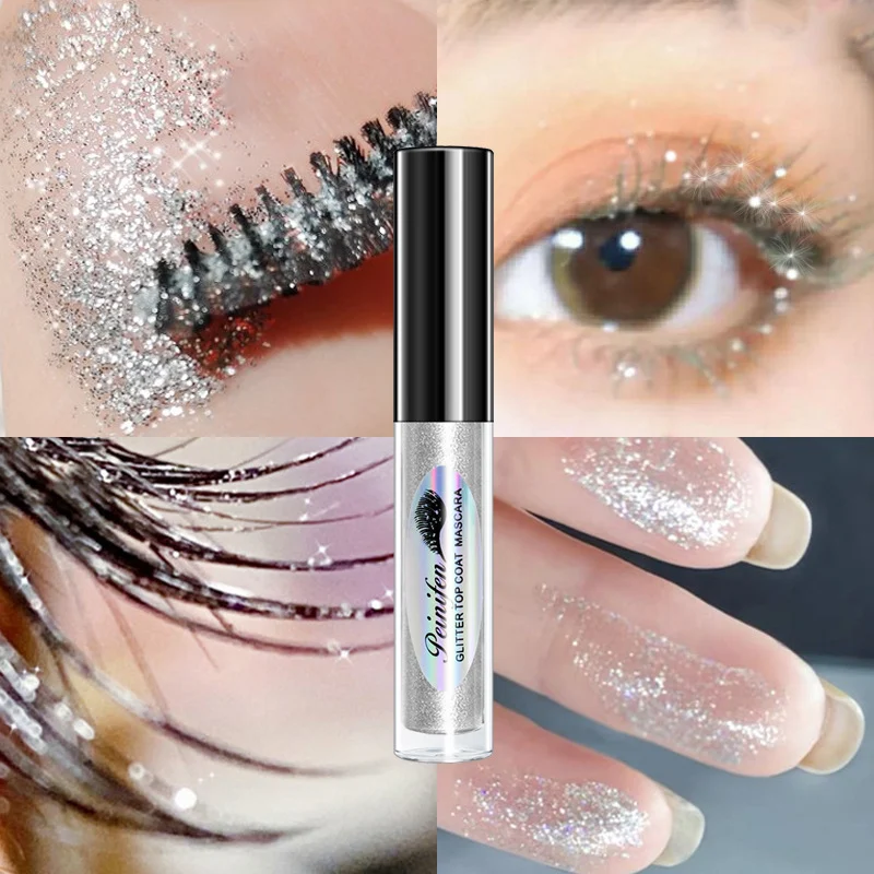 Title 4, Waterdichte, veegvaste mascara met glitters, sn...
