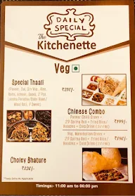 The Kitchenette - Hotel Solitaire menu 5