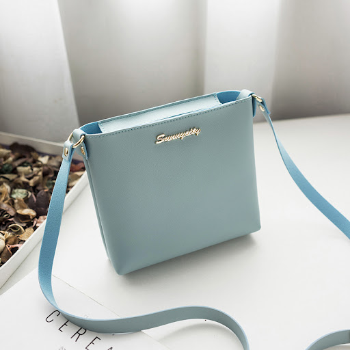 Title 3, Simple One-shoulder Messenger Bag Mini Zipper S...