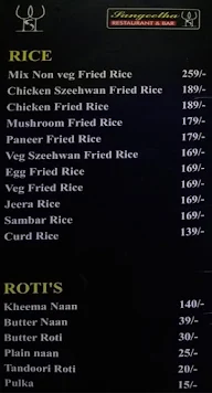 Sangeetha Restaurant & Bar menu 3