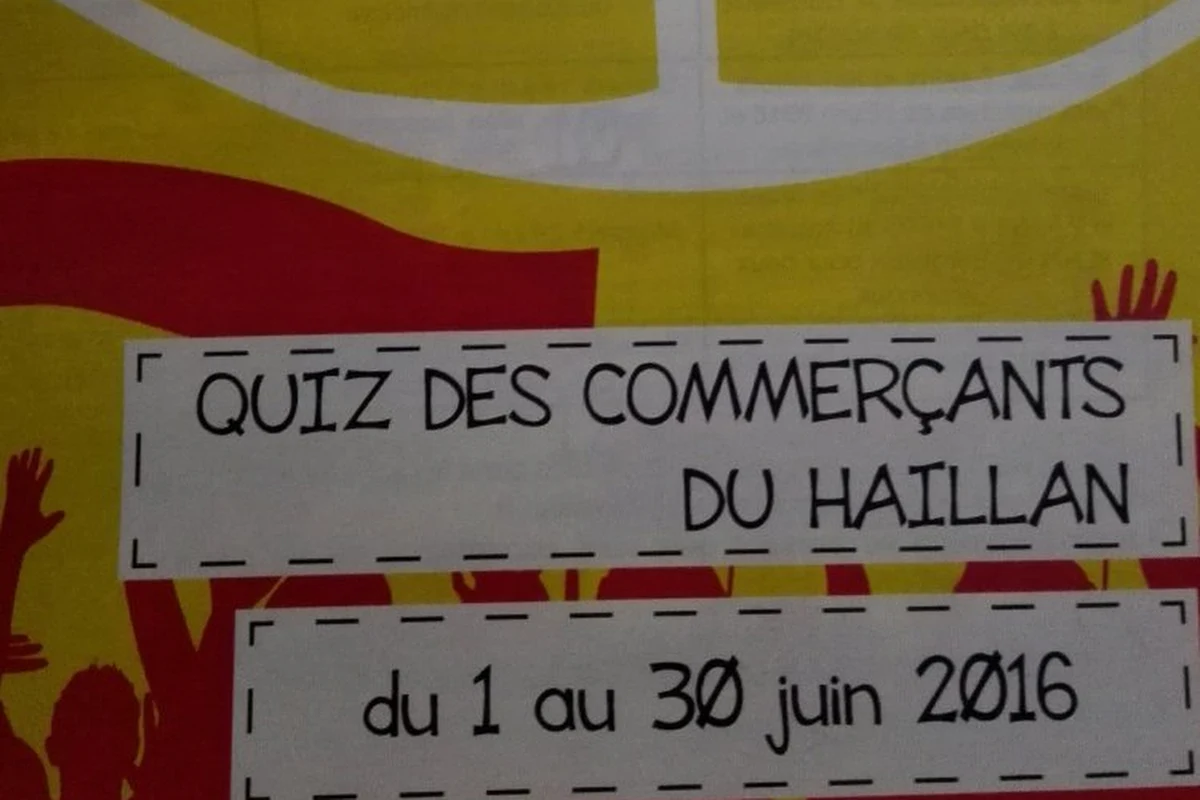 Les commerçants de Le Haillan se sont mis en mode Diables Rouges