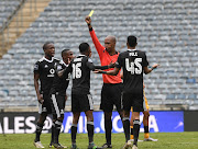 Match Referee Luxolo Badi during the DStv Premiership match between Orlando Pirates and Kaizer Chiefs at Orlando Stadium on January 30, 2021 in Johannesburg, South Africa. 