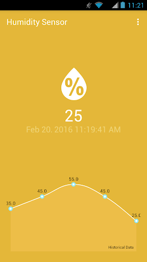 Humidity Sensor IoT App