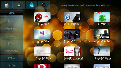 Android application Royal TV screenshort