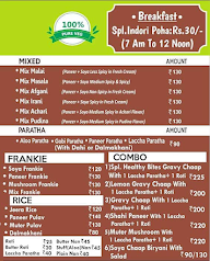 Healthy Bites menu 3