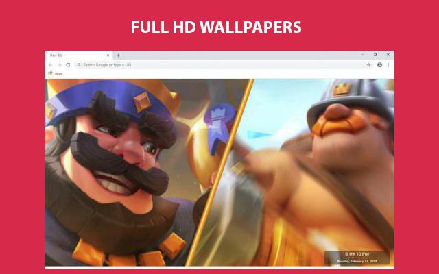 Clash Royale Wallpapers and New Tab