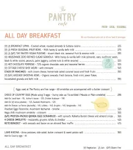 The Pantry menu 6