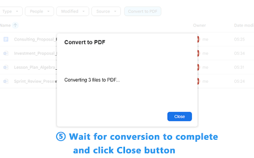 Docs to PDF (Bulk Convert for Google Drive) screenshot 3