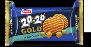 Parle 20-20 Gold Butter Cookies - 75 gm