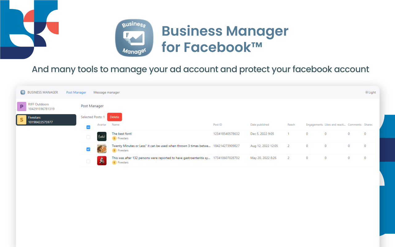 Business Manager for Facebook™ Preview image 3