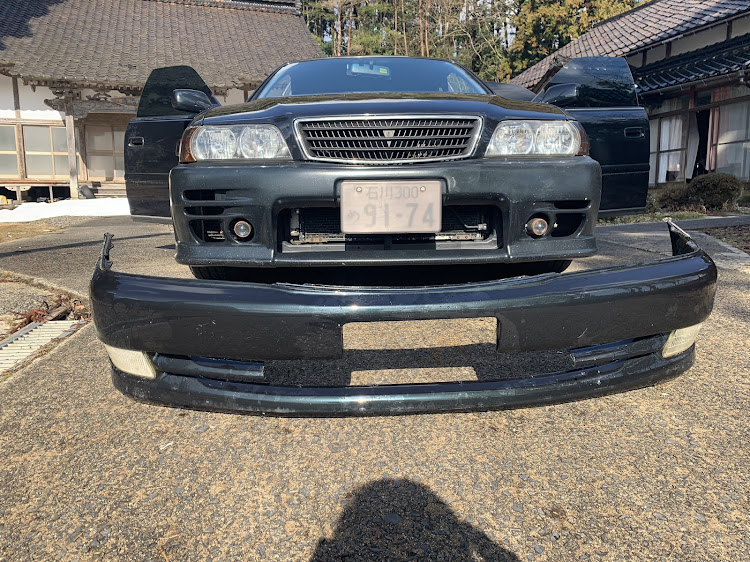 チェイサーの前置きインタークーラー取付け・チェイサーJZX100・ドリ車っぽい・ウイングレス・実はAT車に関するカスタム事例の投稿画像2枚目
