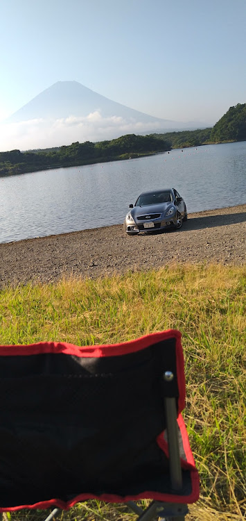 スカイラインのV36・スカイライン・富士山・精進湖・キャンプに関するカスタム事例の投稿画像2枚目