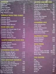 Mangala Hotel menu 4