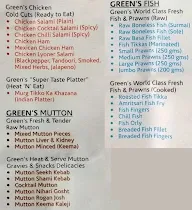 Green Chick Chop menu 1