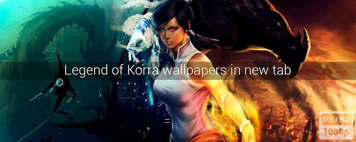 Avatar: Legend of Korra Wallpapers New Tab marquee promo image