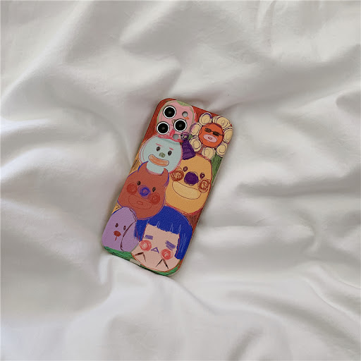 Title 4, Cute Little Graffiti Silicone Protective Cover ...