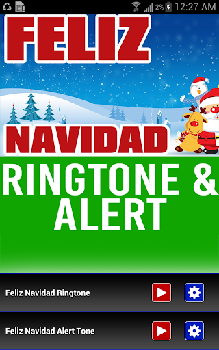 Feliz Navidad Ringtone Alert