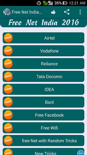 Free Internet India 2016