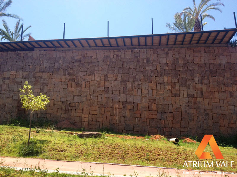 Muro de Pedra em Itatiba - Atrium Vale