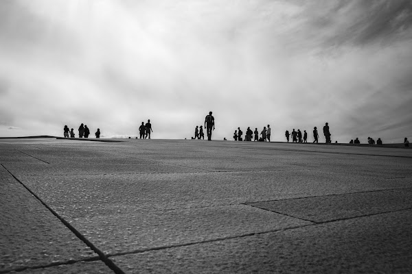 On Oslo's Opera house roof di Tindara