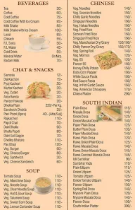 Namaste Foods menu 1